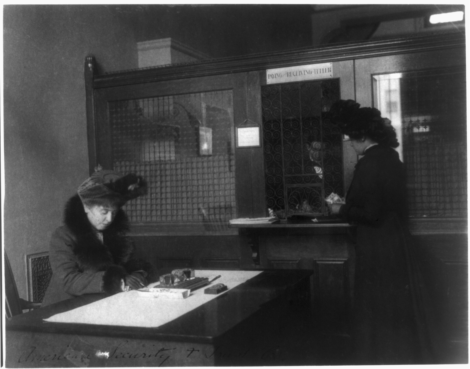 American Security & Trust Co., Washington, D.C., 1901 — historic photograph
