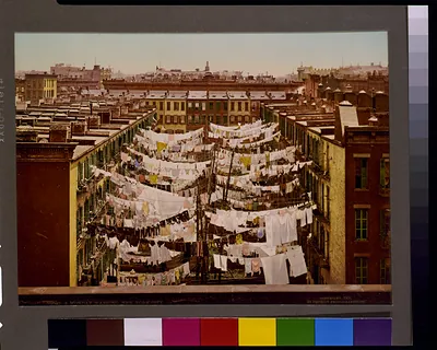 A Monday washing, New York City
