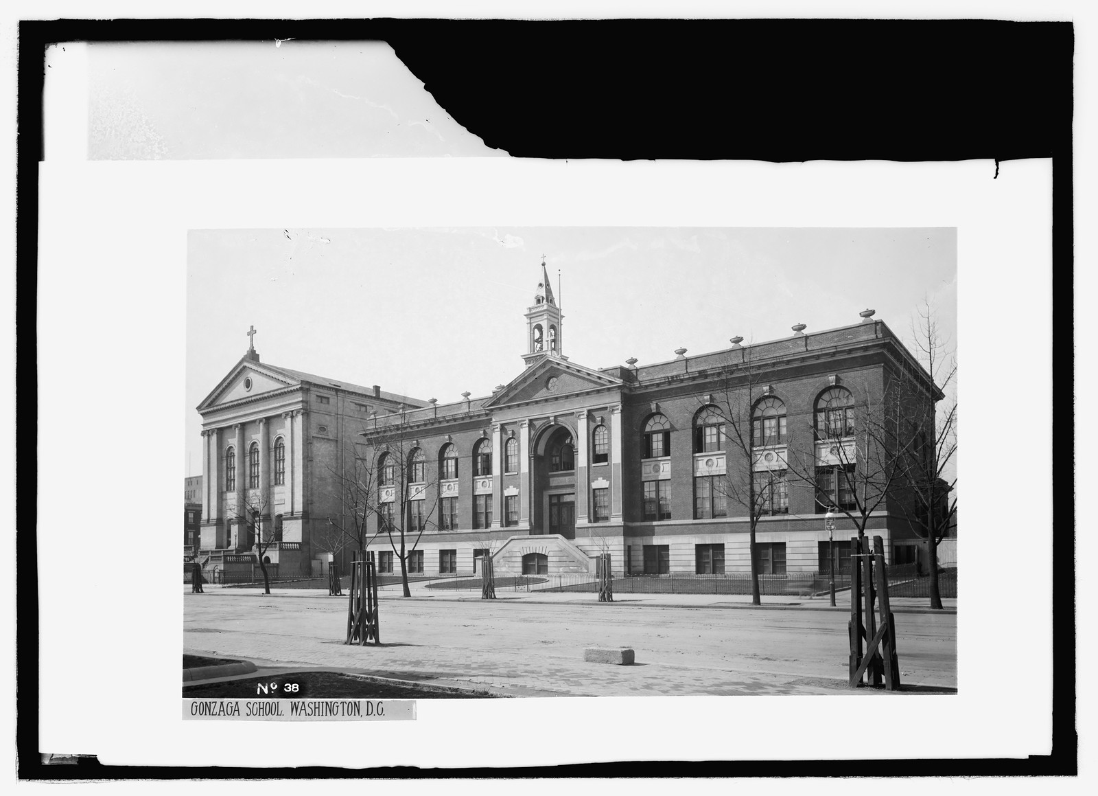 Gonzaga School, Washington, D.C., [between 1909 and 1923] — historic photograph