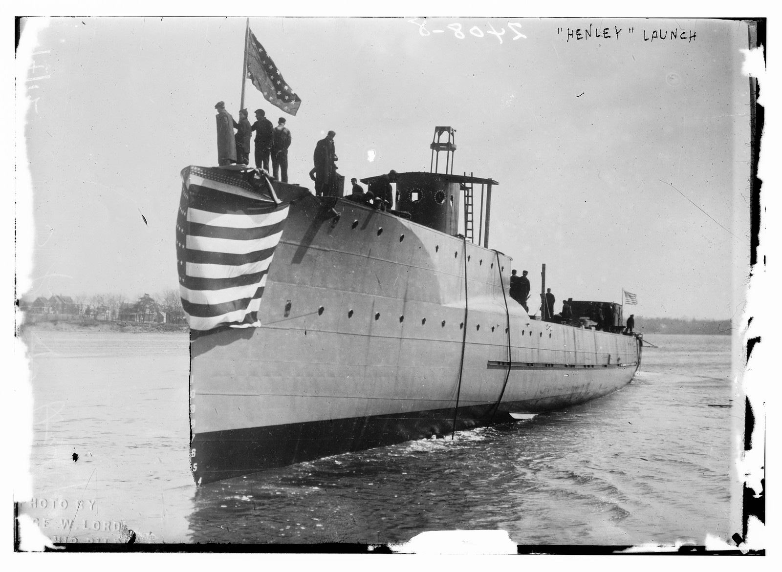 HENLEY launch, n/a — historic photograph