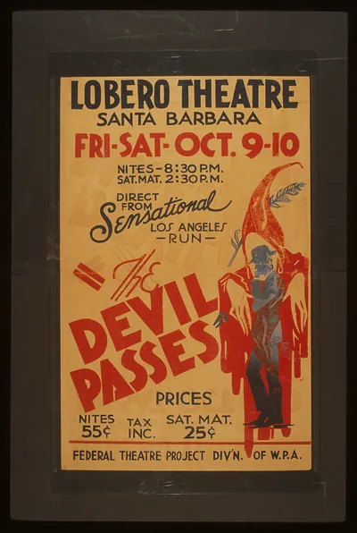 The devil passes Direct from sensational Los Angeles run.