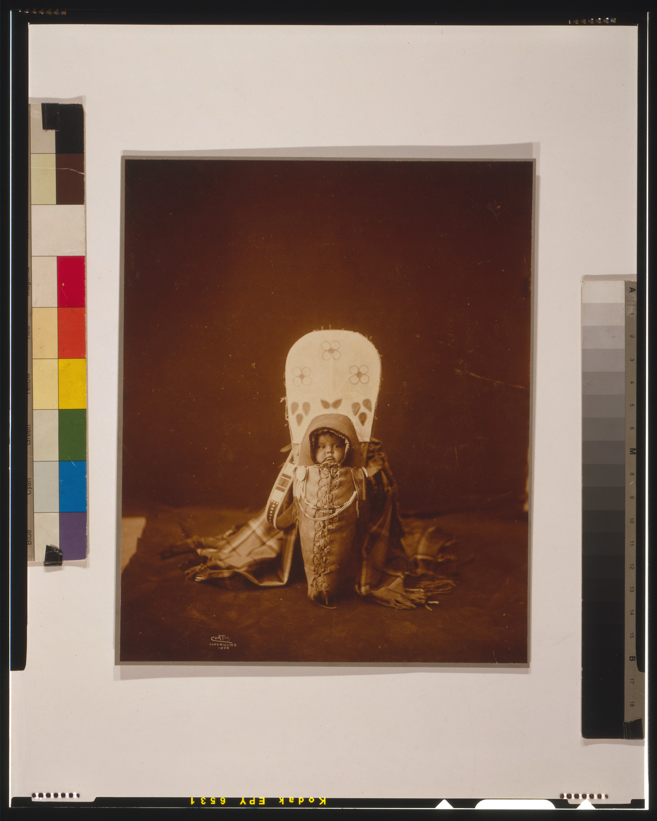 Nez Percé babe, c1899. — historic photograph