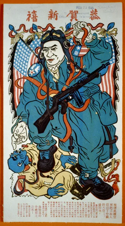This American airman drives the Jap from China's skies--Give him your help!