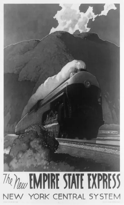 The new Empire State Express, New York Central System, New York, 1941