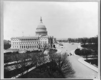 D.C., Washington. Capitol. Exterior. South front