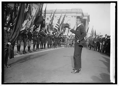 Roosevelt addressing Boy Scouts, [12/8/23]