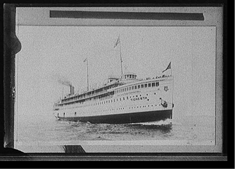 [Steamer Tionesta], [between 1900 and 1920] — historic photograph