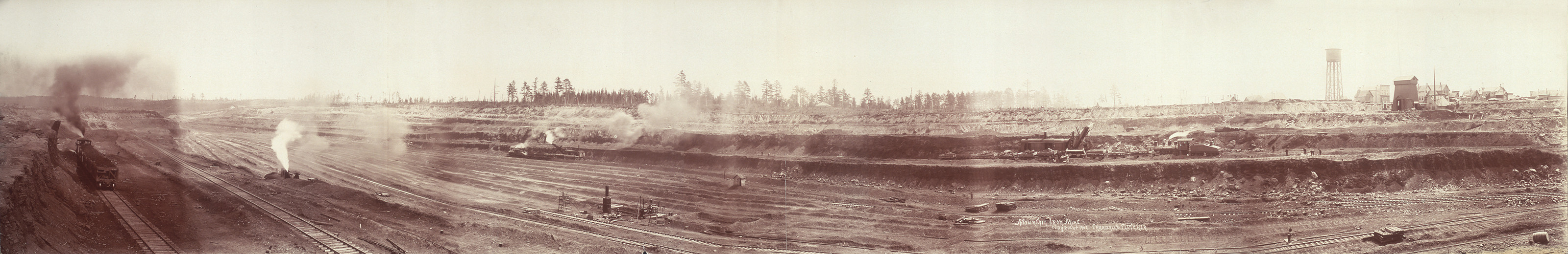 Mountain Iron Mine, Minnesota, 1902, 1902 — historic image