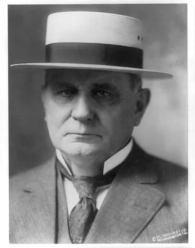 [James Beauchamp Clark, 1850-1921, portrait]