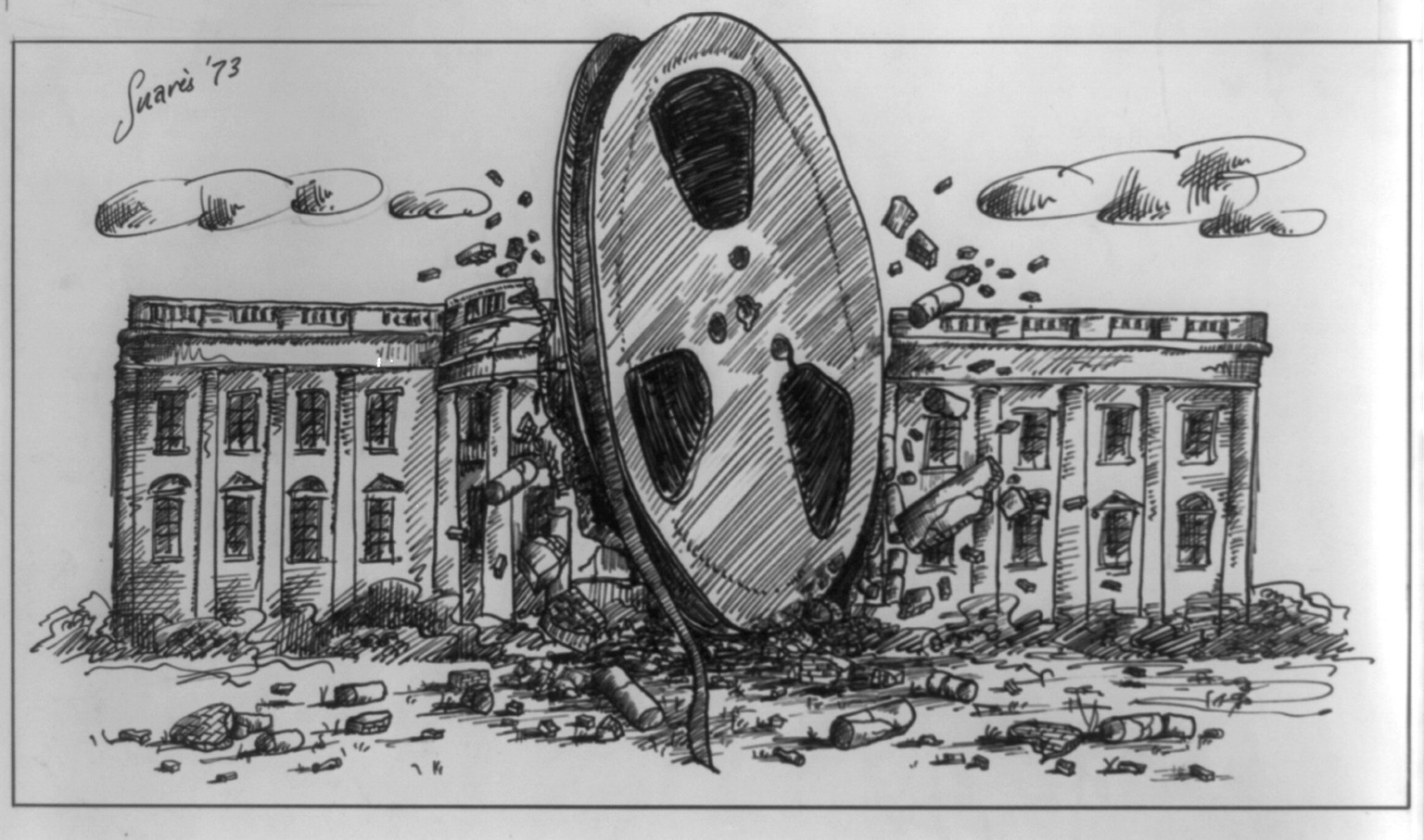 [White House tape] — historic drawing
