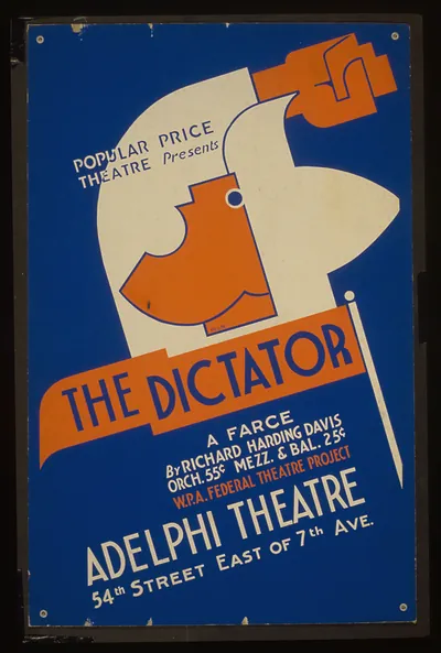 Popular Price Theatre presents The dictator A farce by Richard Harding Davis / Pratt.