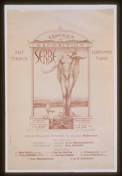 Concert et exposition serbe