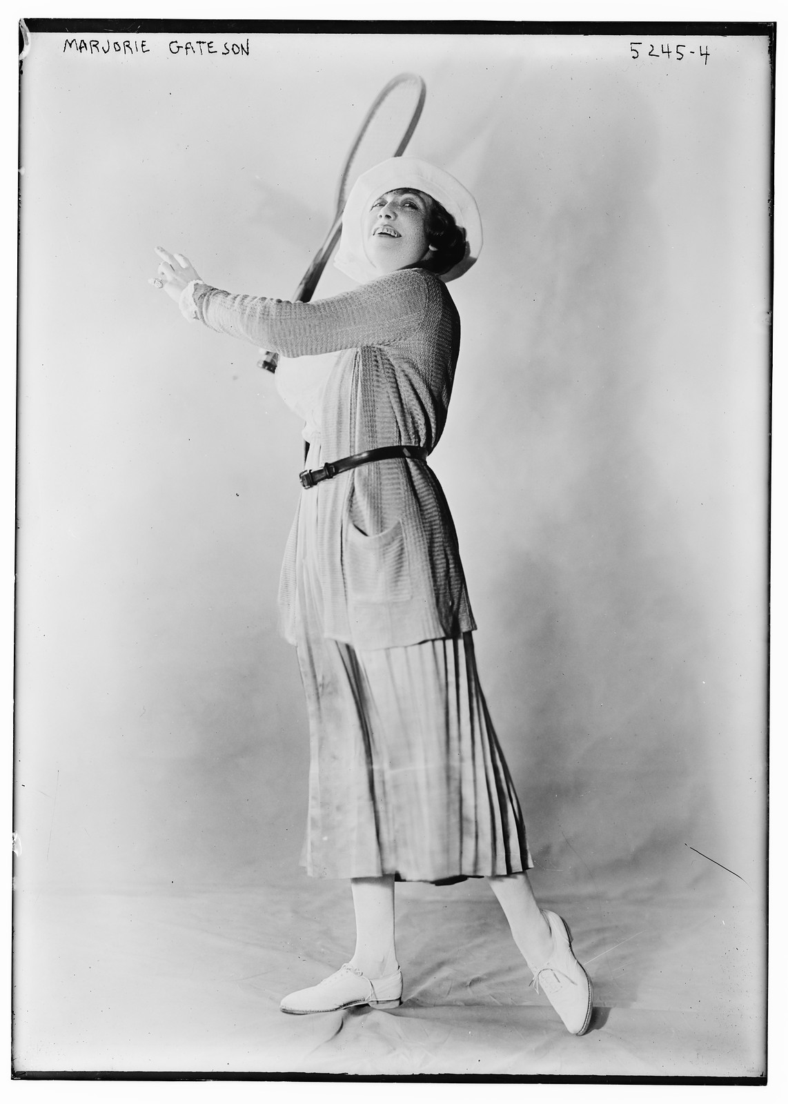 Marjorie Gateson, tennis, n/a — historic photograph