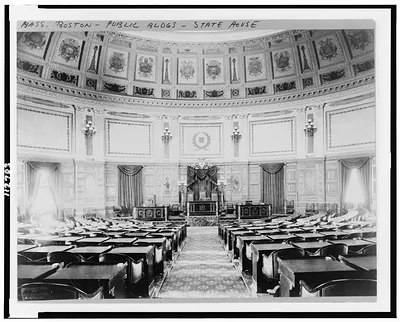 [Chamber in State House, Boston, Massachusetts]