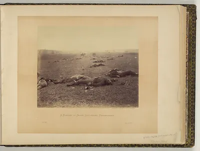 A Harvest of Death, Gettysburg, Pennsylvania