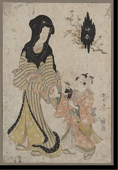 Antique Photo Print - Japanese Ukiyo-e print - Great Gift for History (13)