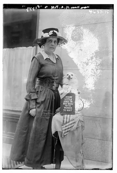 Mrs. H.A. Peel & "Peggy"