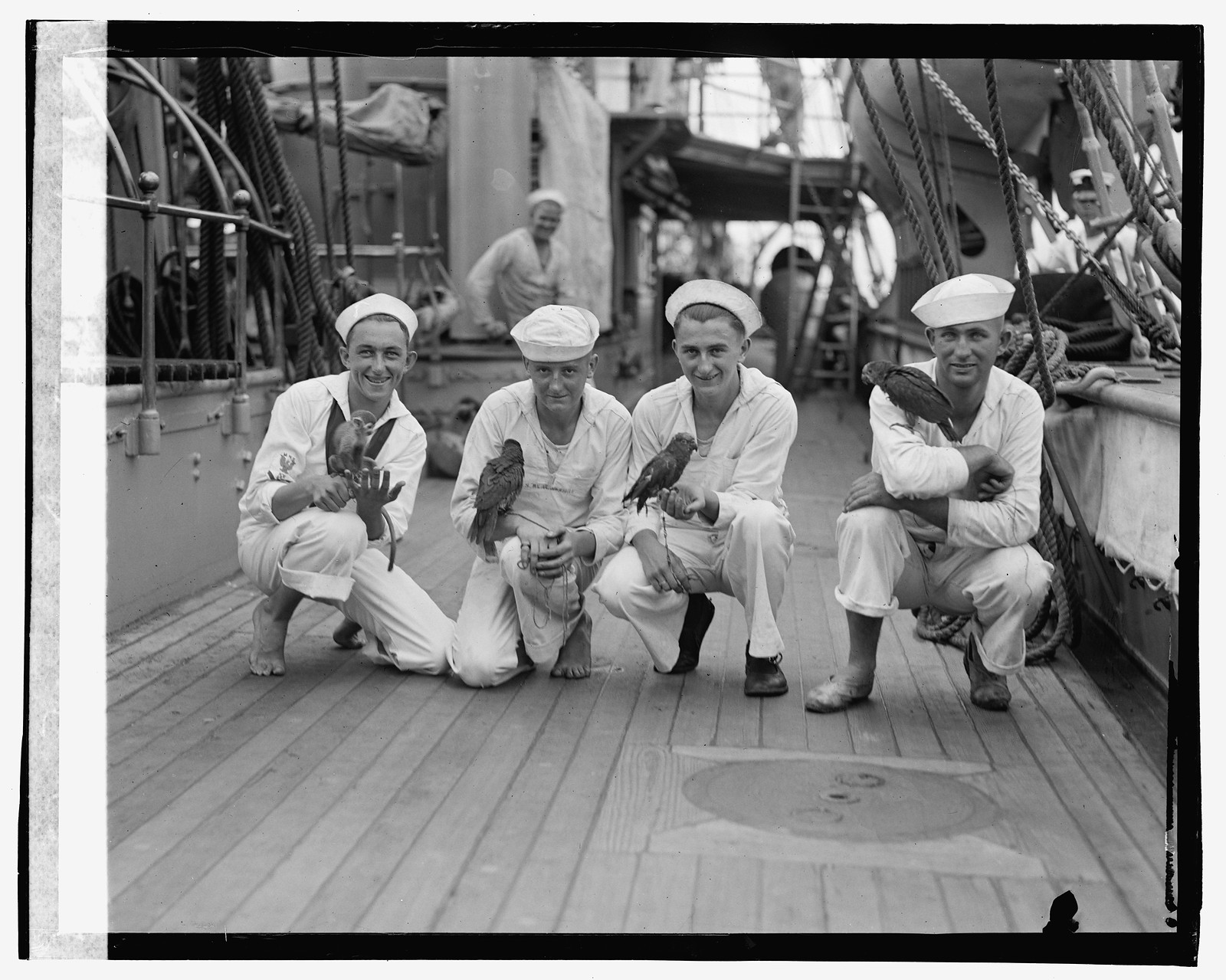 Mass. Nautical School, 9/7/23, [19]23 September 7. — historic photograph