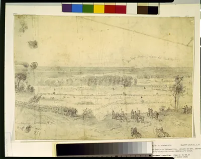 The battle of Gainesville, Va. / E.F.