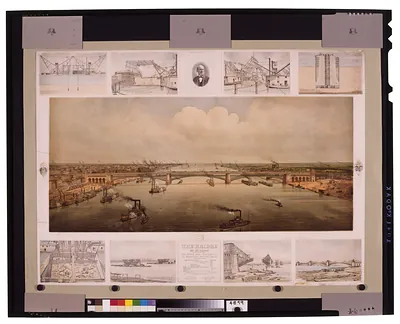 The bridge at St. Louis / CJK(?) ; F. Welcker.