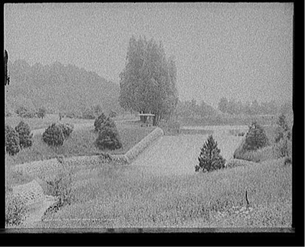 Cascades in Forest Park, Springfield, Mass., c1908. — historic photograph