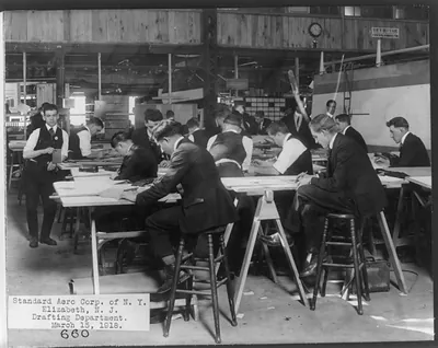 Standard Aero Corp. of N.Y., Elizabeth, N.J.: Drafting Department