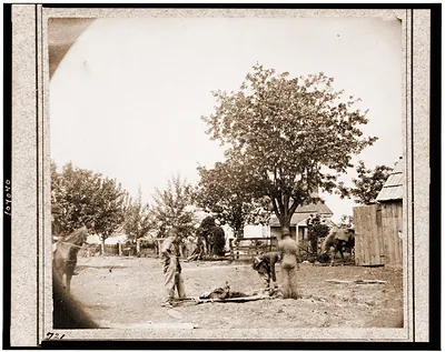 Scene of Ewells attack May 19 1864 near Spottsylvania i.e. Spotsylvania Court House