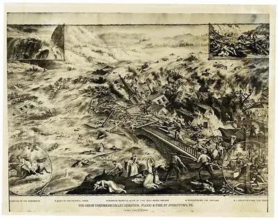 Johnstown Flood Great Conemaugh Valley Disaster A, Pennsylvania