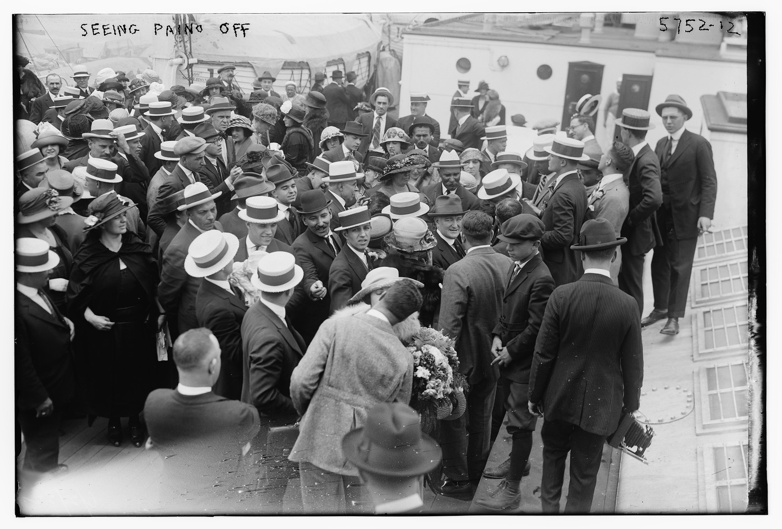 Seeing Piano off, n/a — historic photograph