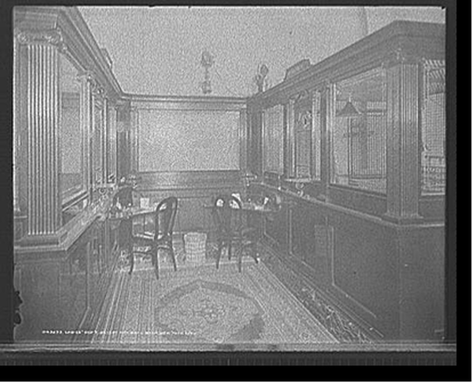 Ladies' dept., 34th St. [Thirty-fourth Street] National Bank, New York City, [between 1900 and 1910] — historic photograph