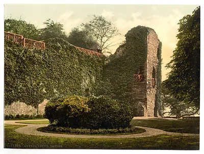 Abergravenny Castle Abergravenny i.e. Abergavenny England