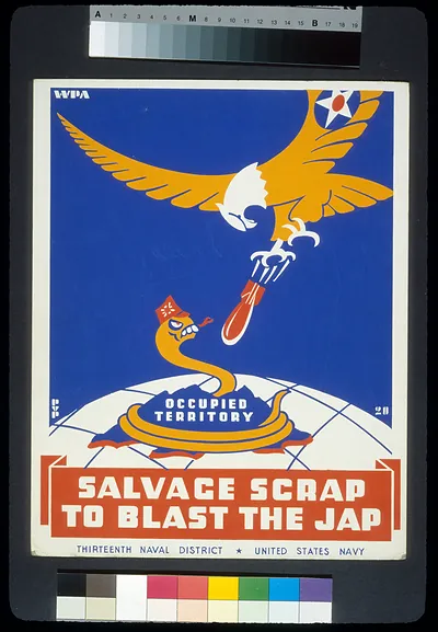Salvage scrap to blast the jap / PvP.