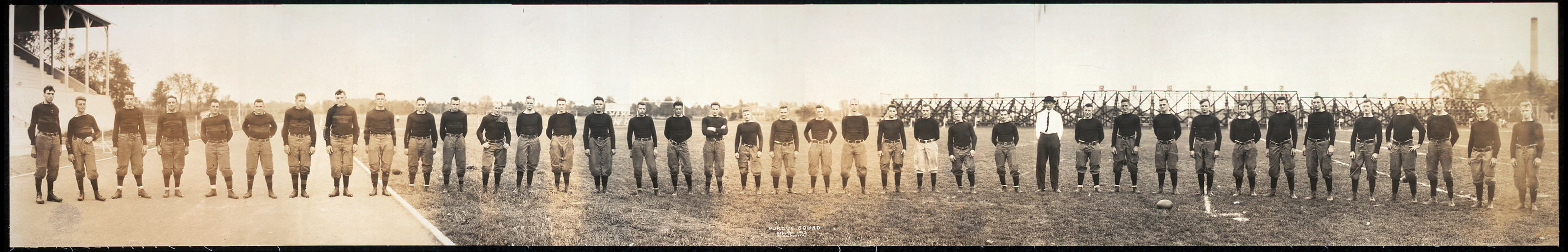 Purdue squad, Indiana, 1913, 1913 — historic image