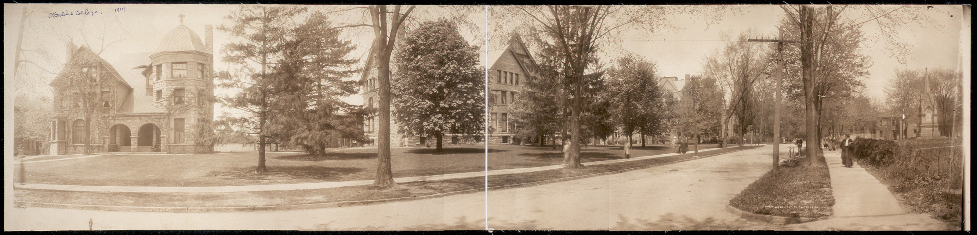 South Professor St., Oberlin, Ohio, 1907, 1907 — historic image