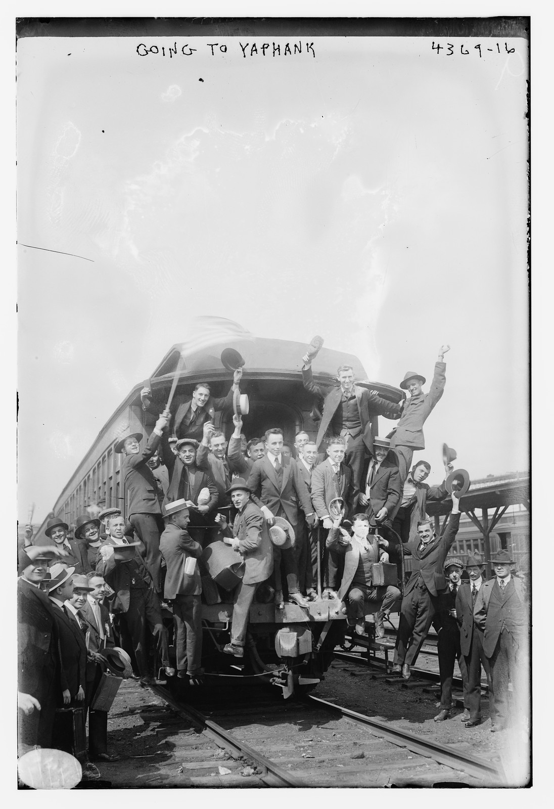 Going to Yaphank, n/a — historic photograph