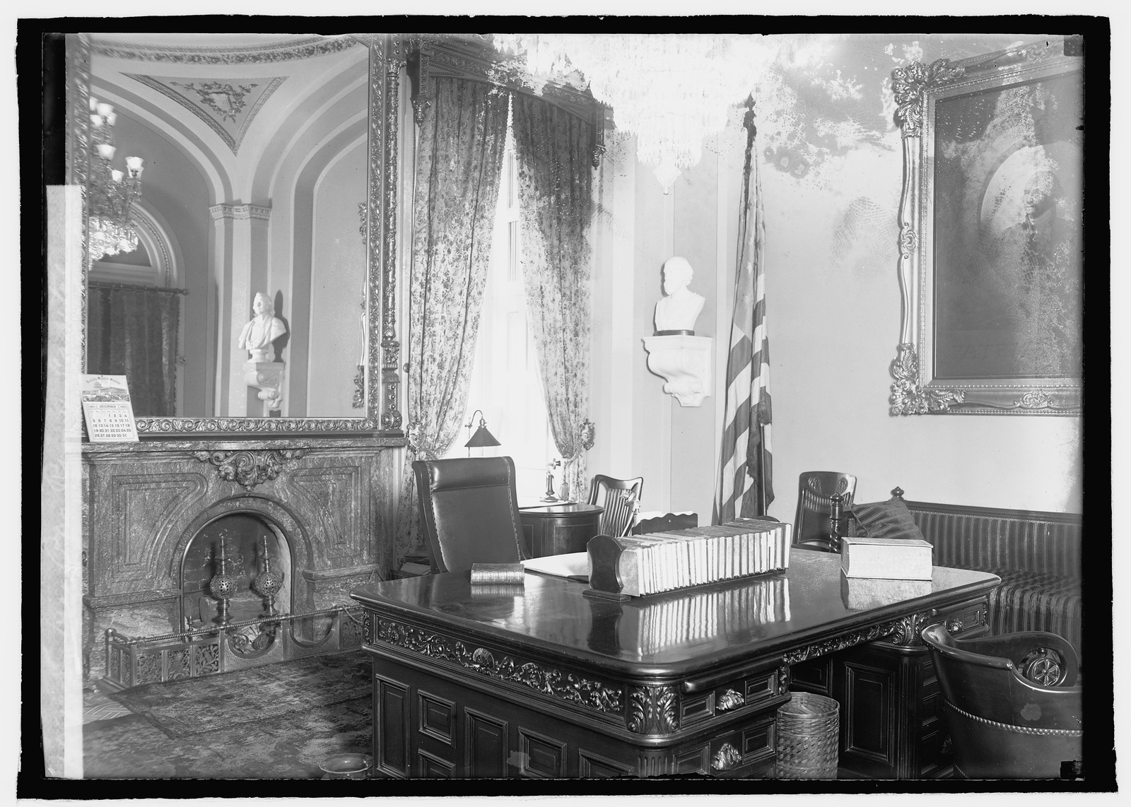 Vice Pres. room, Capitol, [between 1918 and 1921] — historic photograph