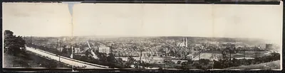 Bellefield from the hills, Pennsylvania, 1905