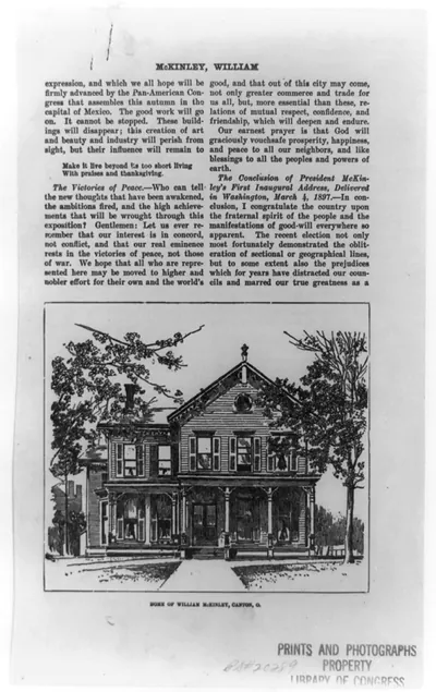 Home of William McKinley, Canton, Ohio