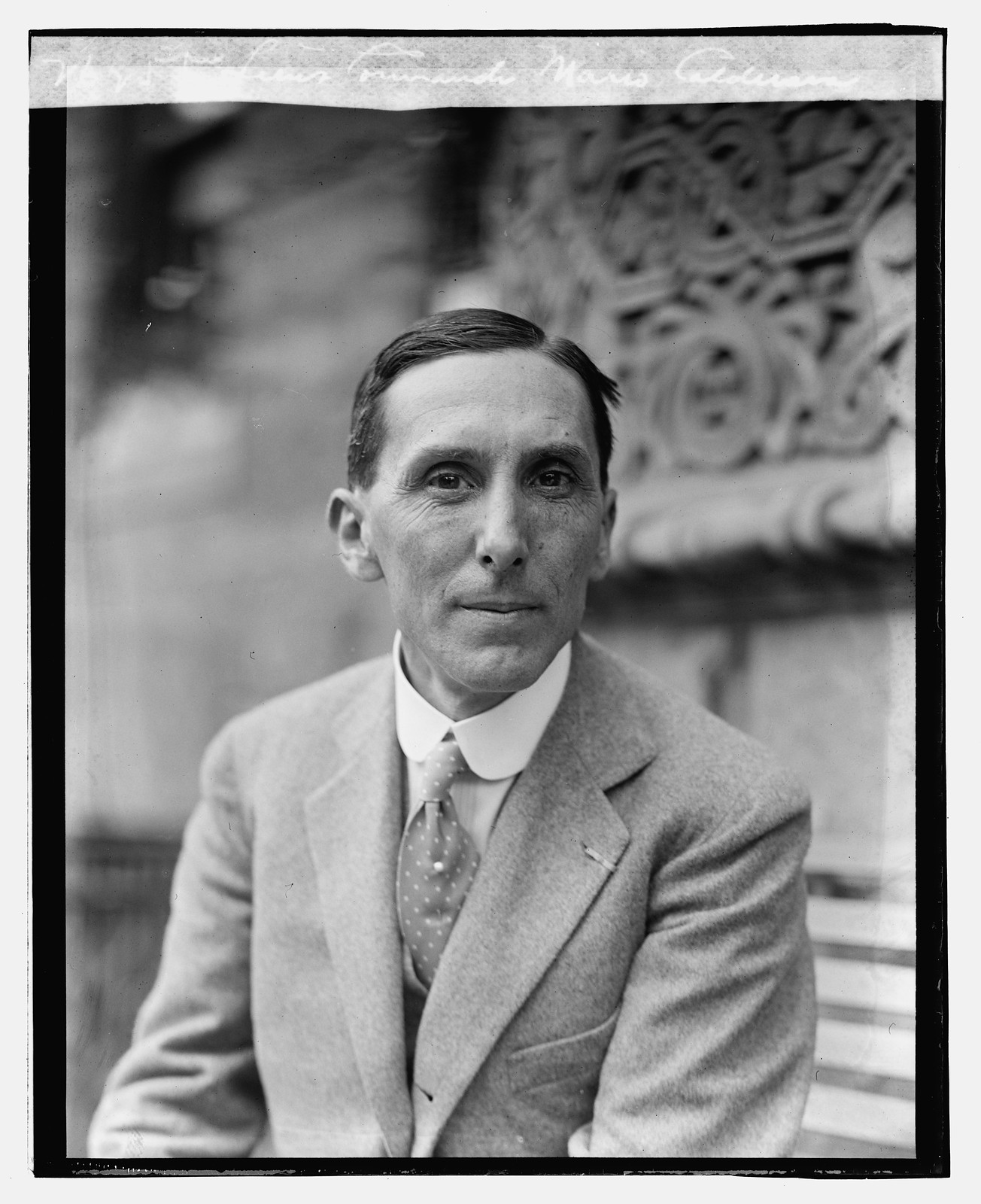 Lieut. Commander Mario Calderara, [1923] — historic photograph