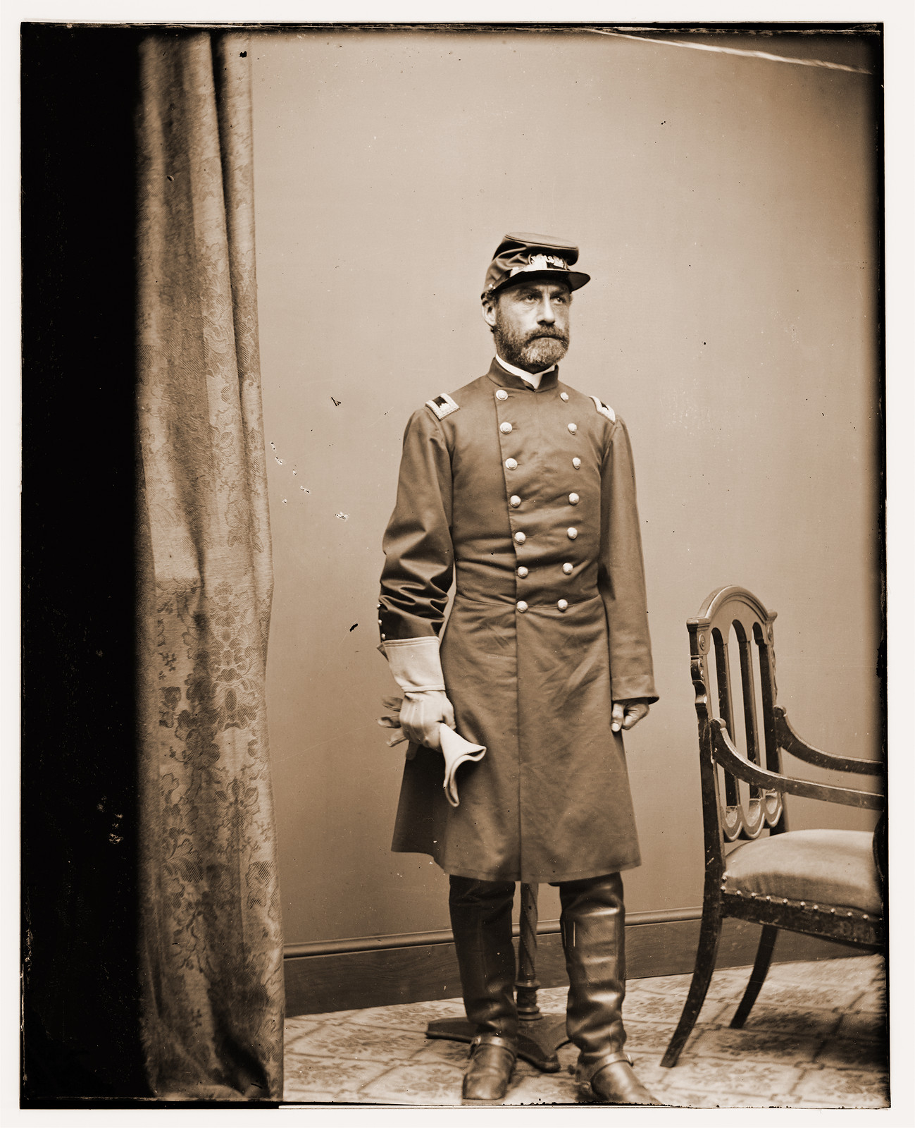 T.C.H. Smith 1st Ohio Cav., 1860 — historic photograph