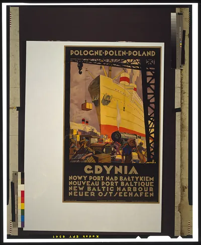 Gdynia--Nowy port nad Baltykiem / S. Norblin.