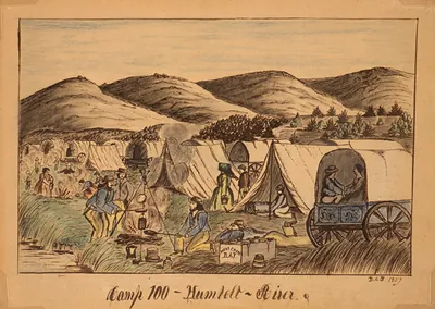 Camp 100 - Humbolt [sic] River