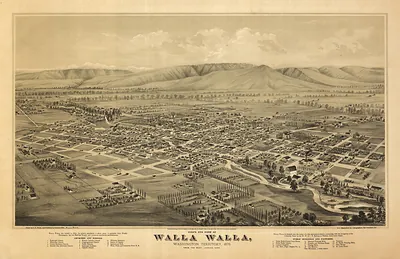 Walla Walla, Washington, 1876