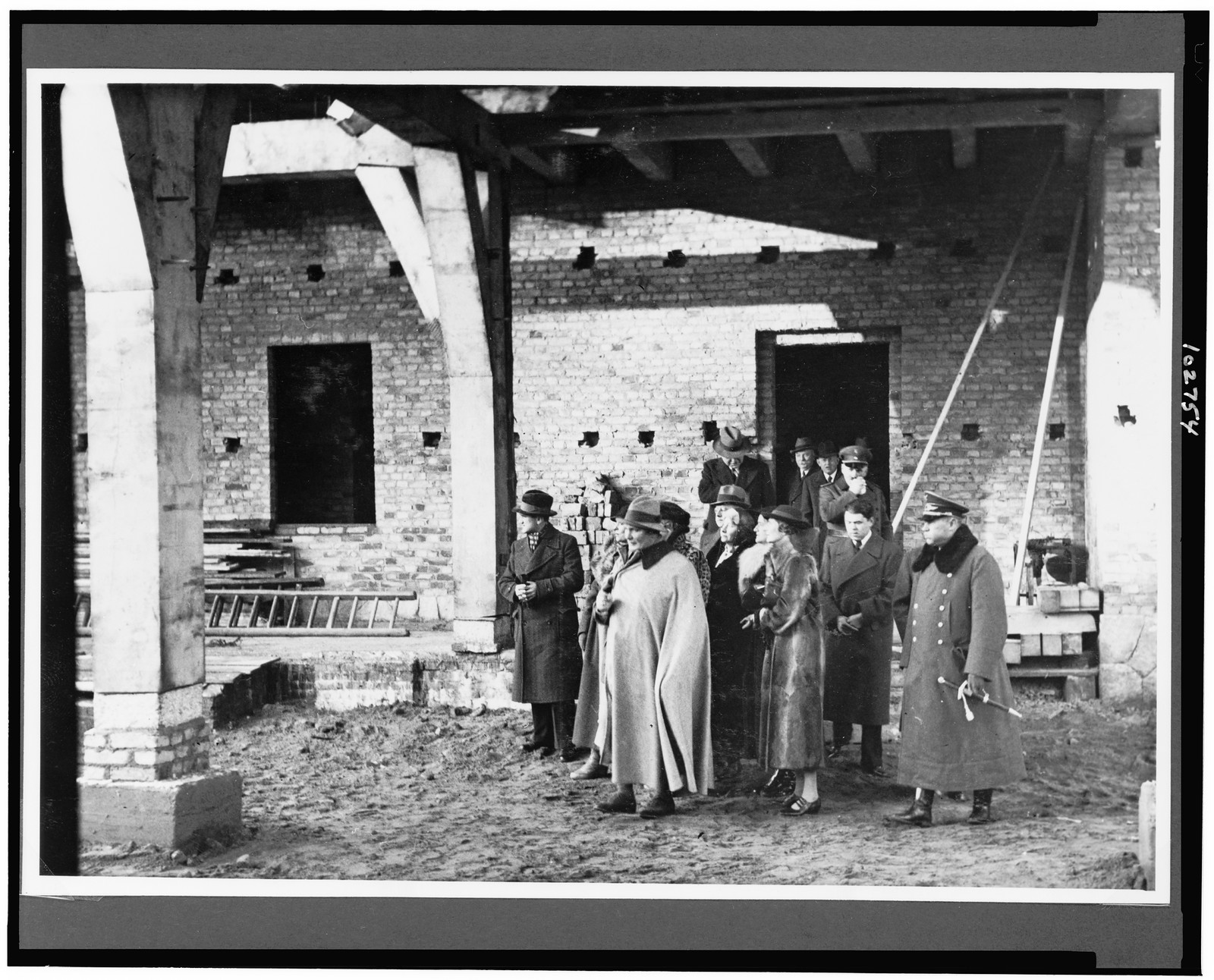 Richtefest des Neubaus Carinhall, [1936 Dec. 11] — historic photograph