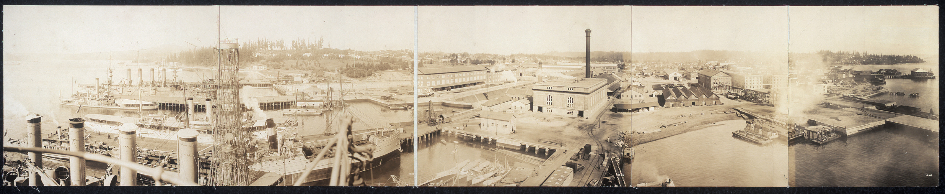 Bremerton Navy Yard views, Washington, 1913, 1913 — historic image