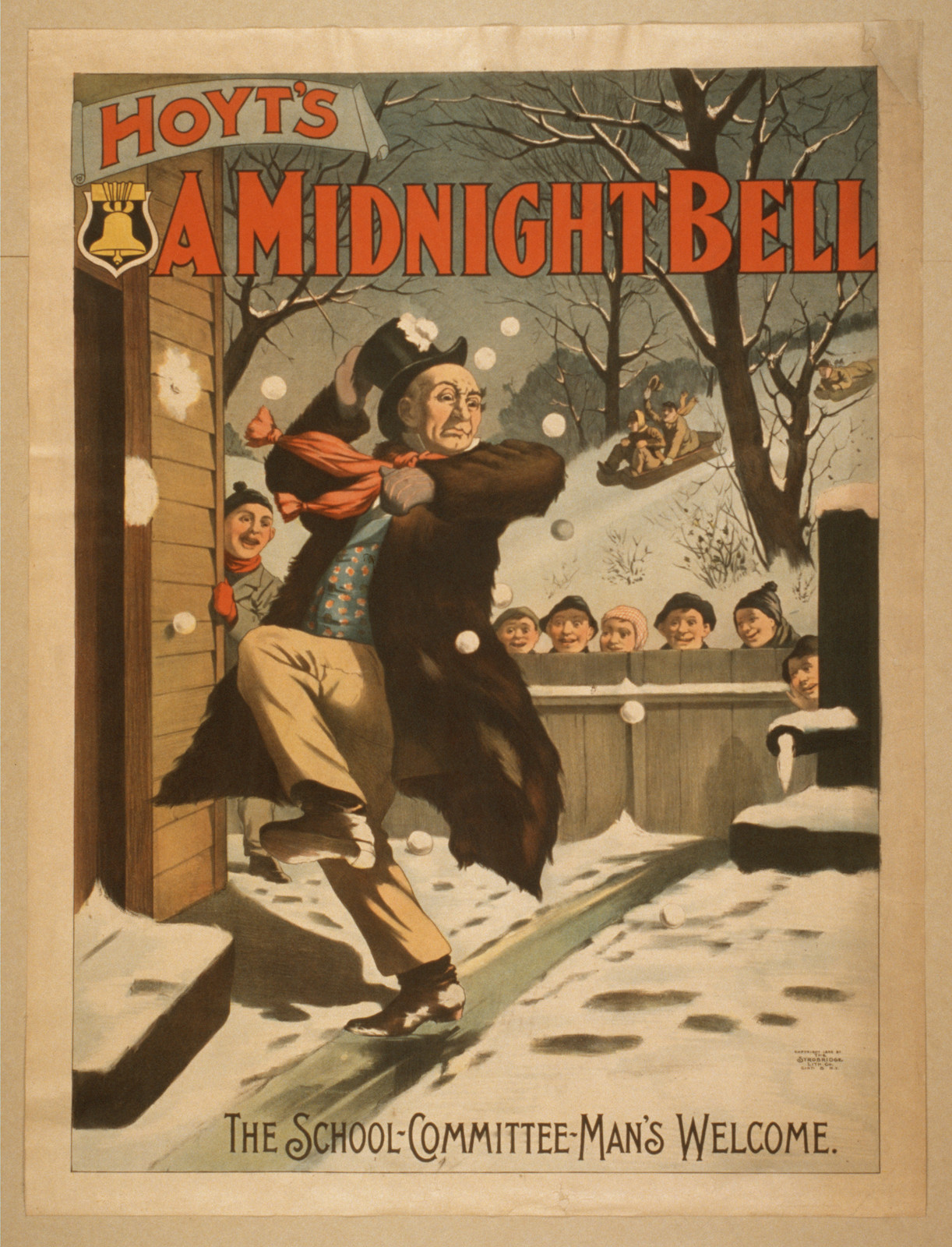 Hoyt's A Midnight Bell: The School-Committee-Man's Welcome — historic image