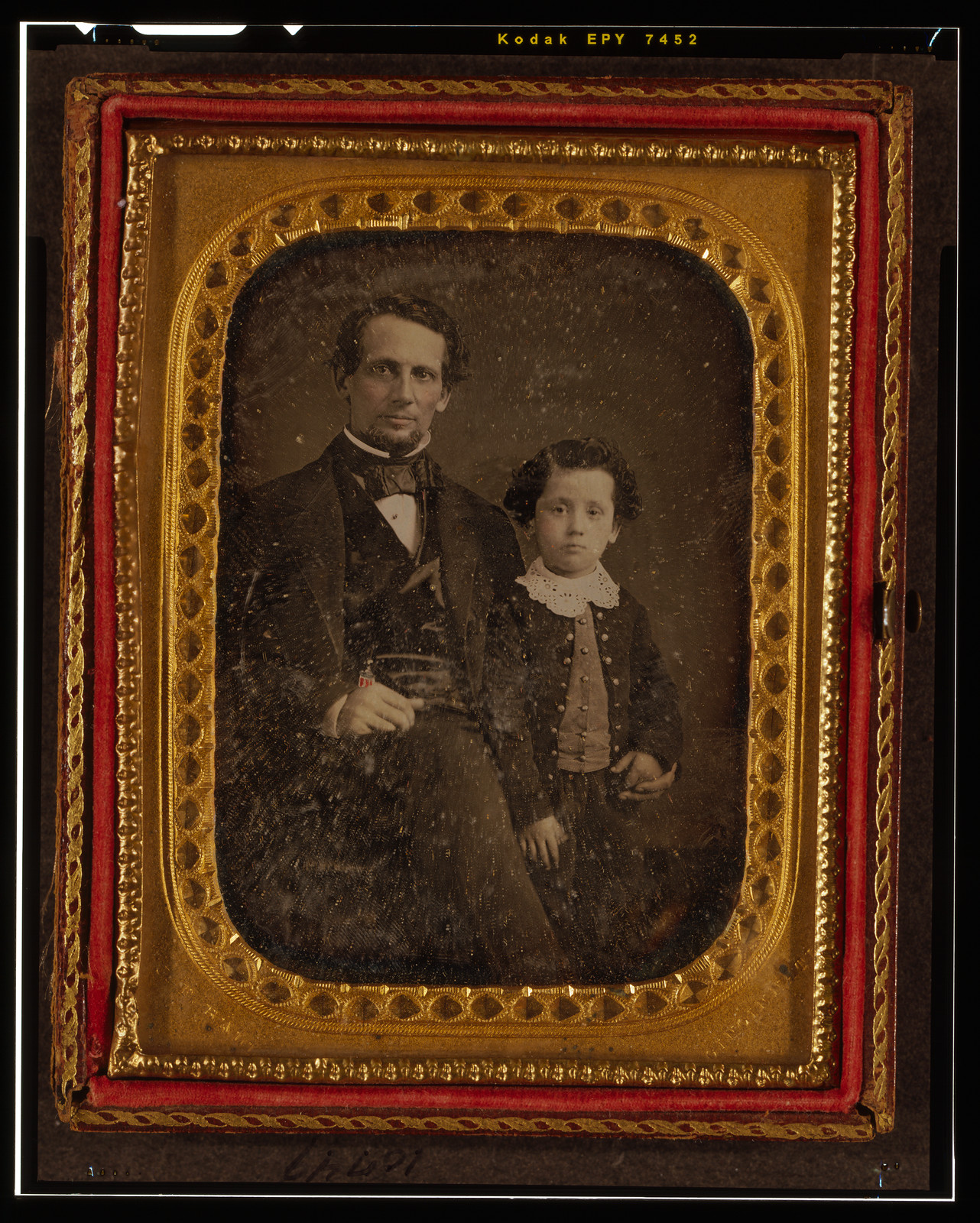 [Unidentified man and boy], [between 1847 and 1860] — historic photograph
