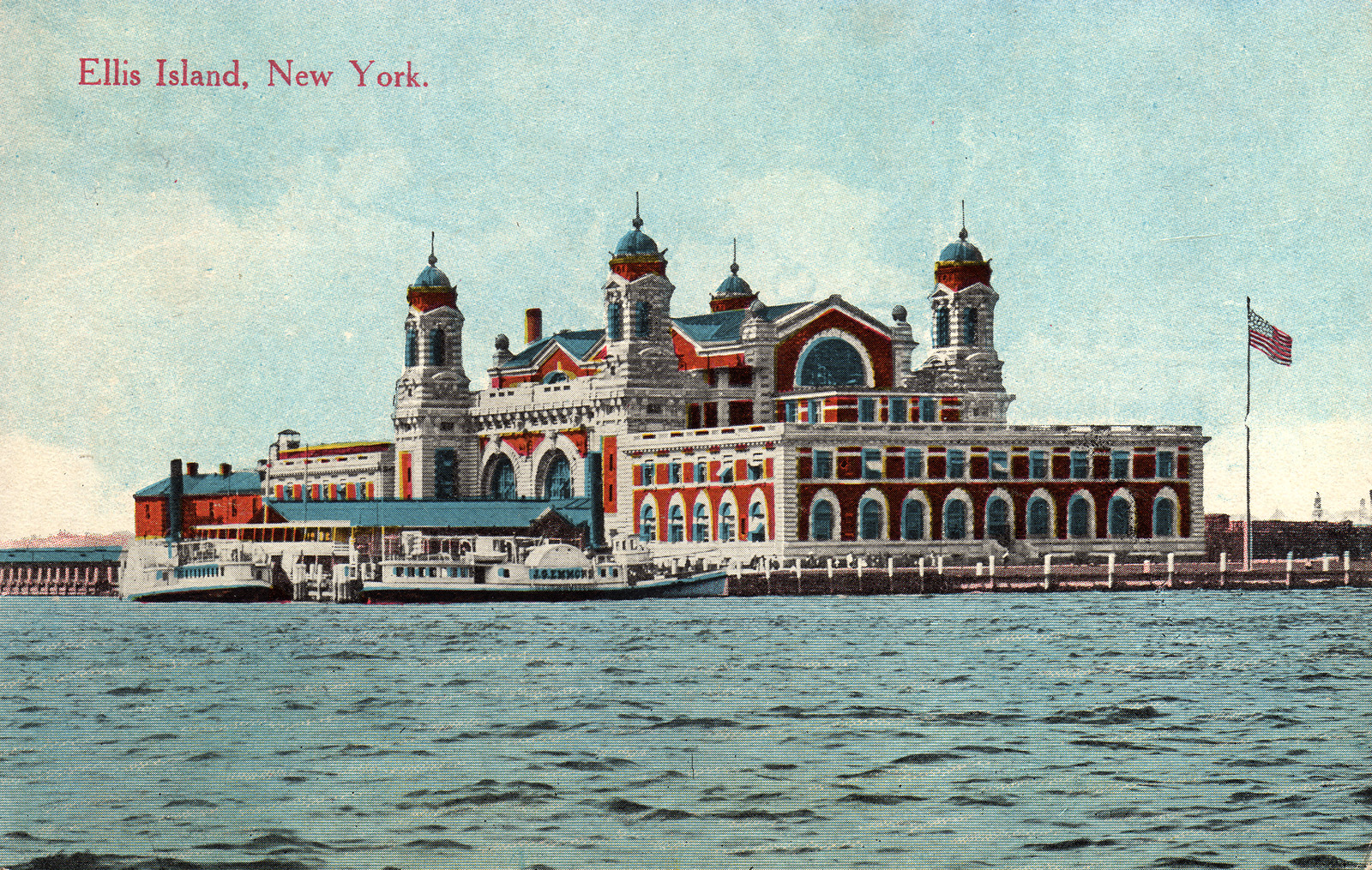 Ellis Island, New York — historic image