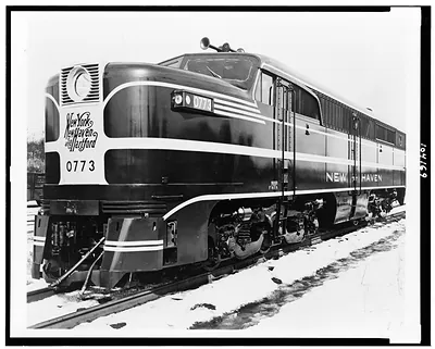 [Diesel-electric locomotive] / New York, New Haven & Hartford Railroad Co.