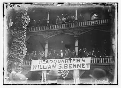 Roosevelt at Saratoga